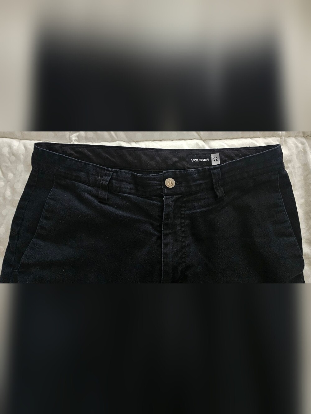 Men's VOLCOM Board Shorts Black Size 32 - Picture 3 of 4